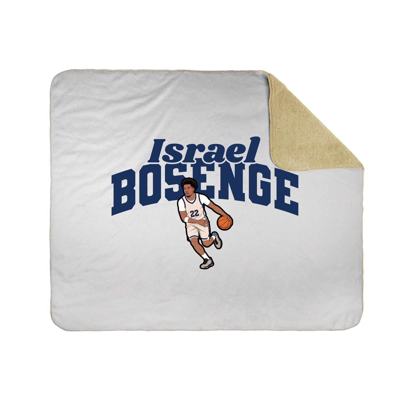 Throw Blanket — Signature Arch in White