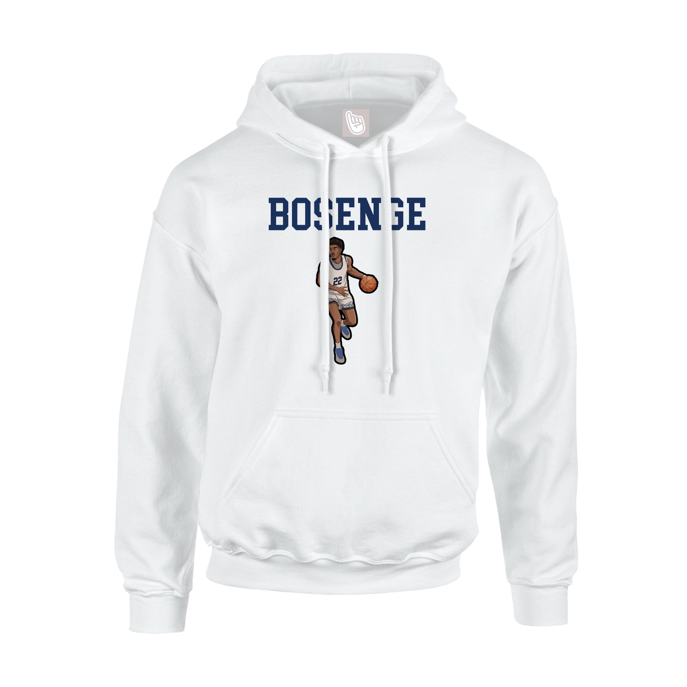 Youth Hoodie — Shirsey in White