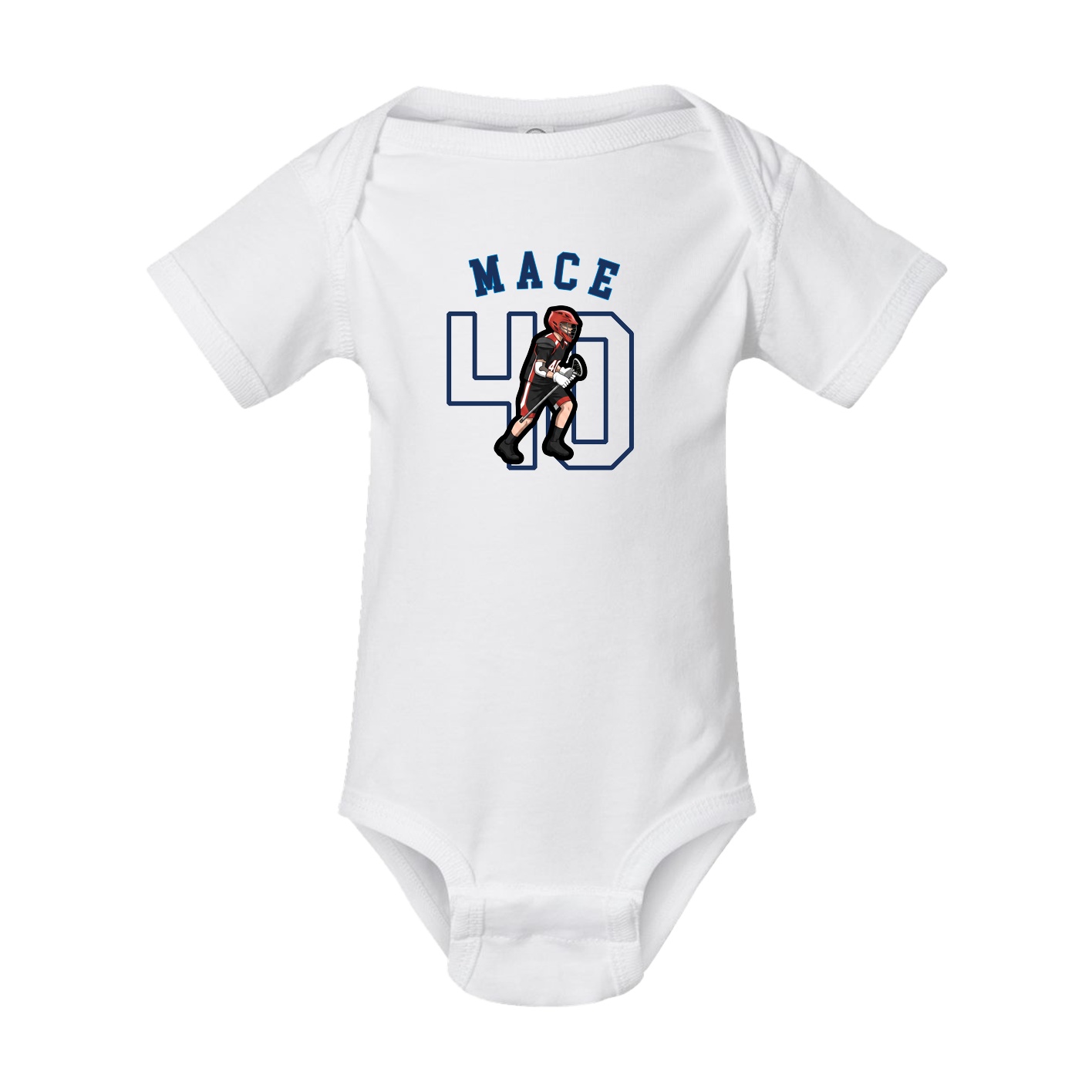 Baby Onesie — Shirsey Arch in White