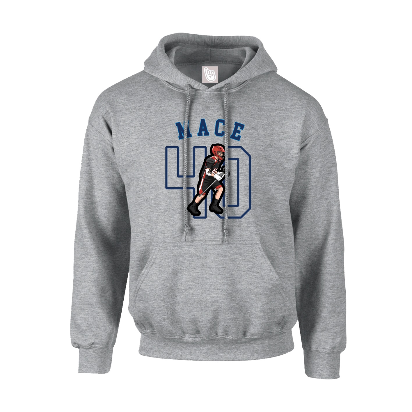Hoodie — Shirsey Arch in Grey
