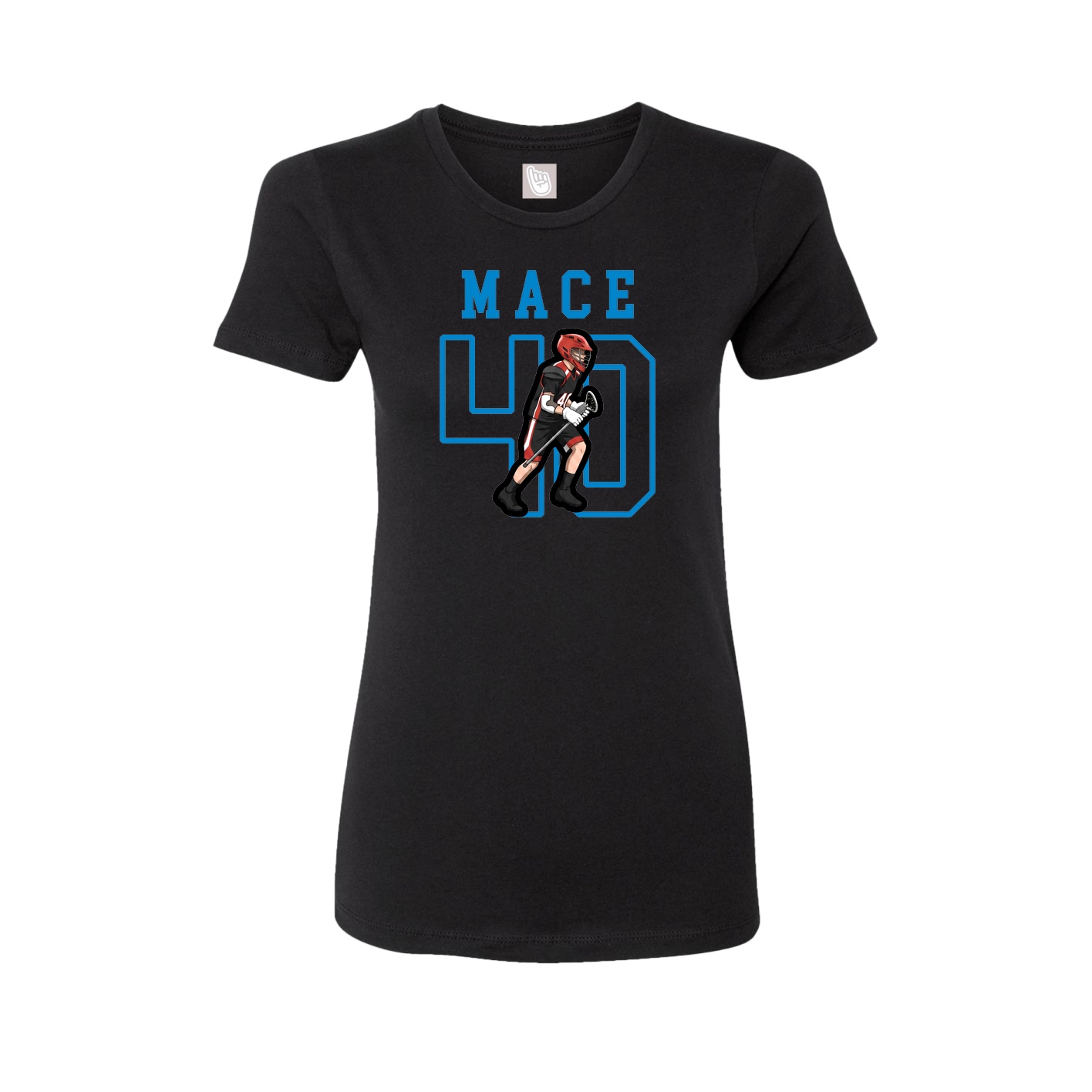 Fitted Women's Tee — Shirsey in Black