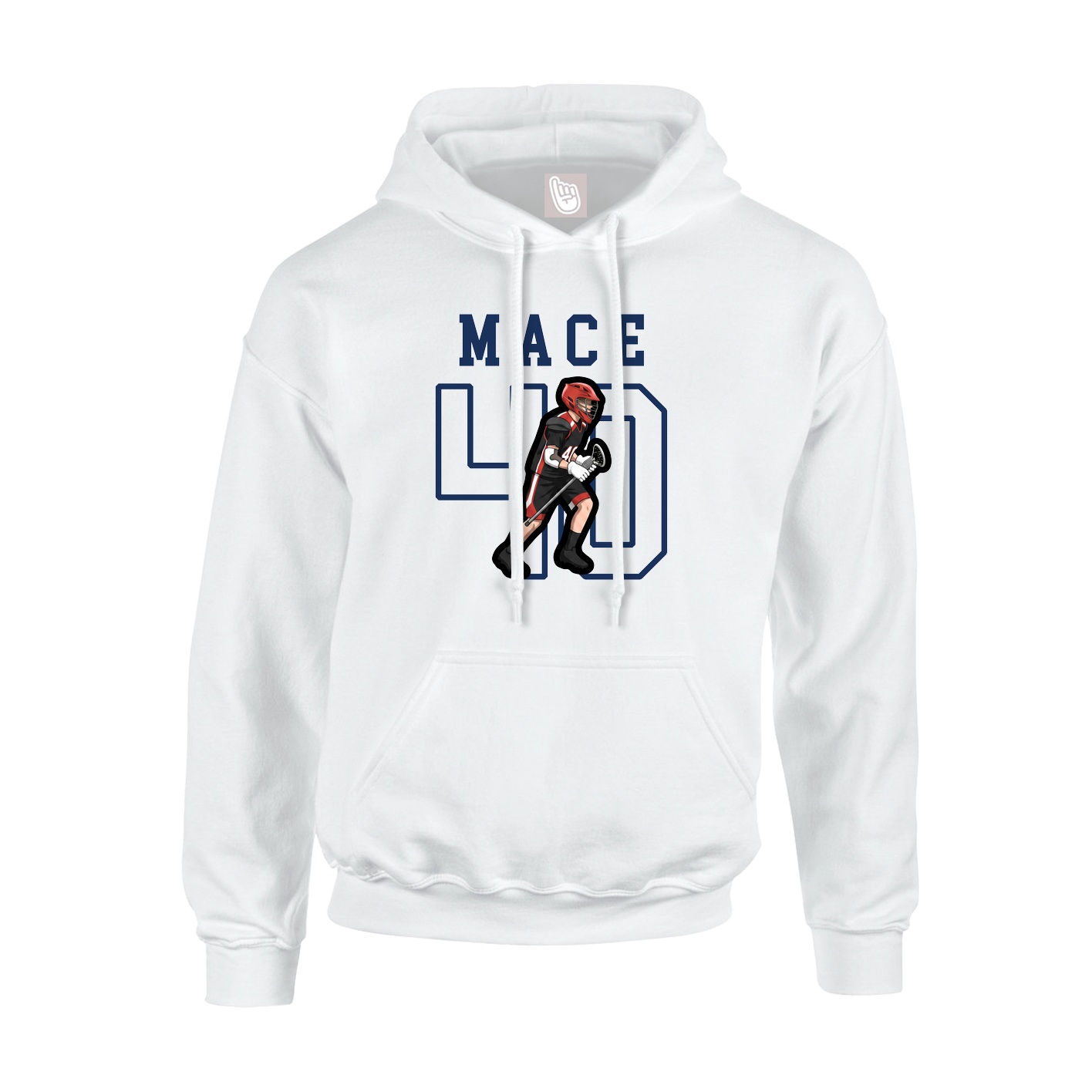 Youth Hoodie — Shirsey in White