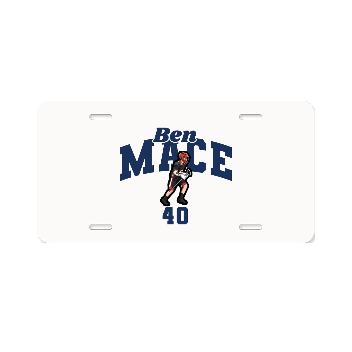 License Plate — Signature Arch in Classic