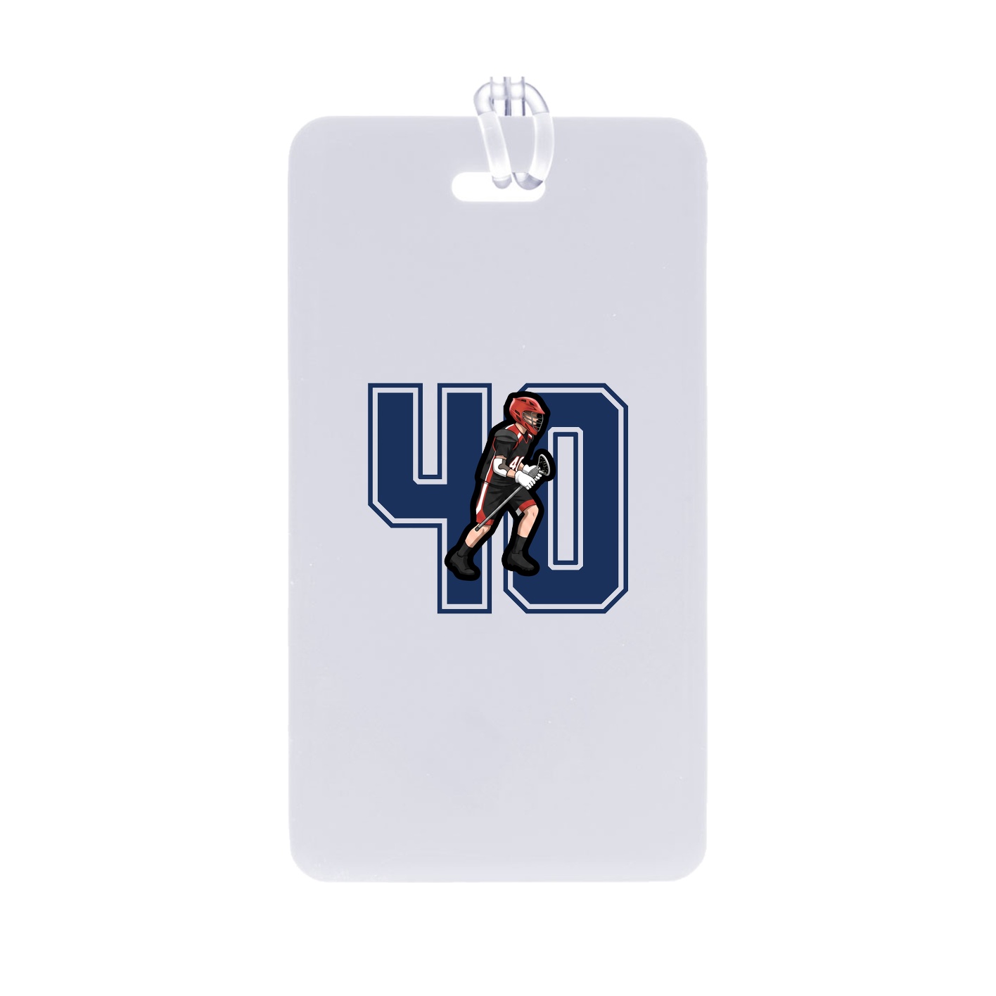 Bag Tag — Number in Classic