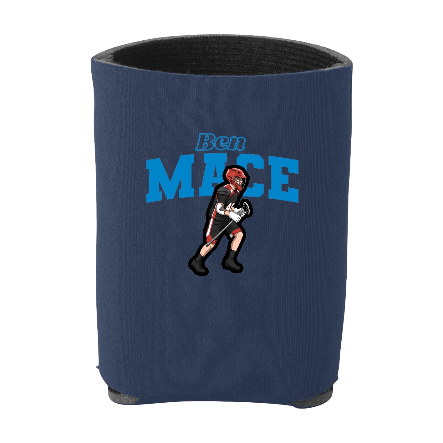 Can Holder — Name Arch in Navy