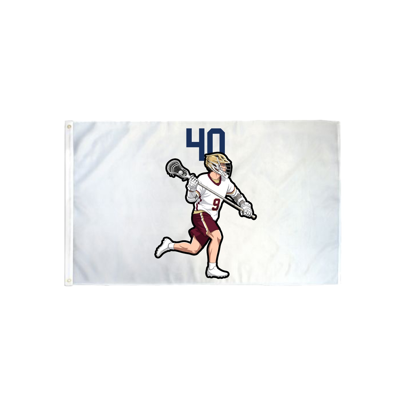 3x5 Flag — Number Top in Classic