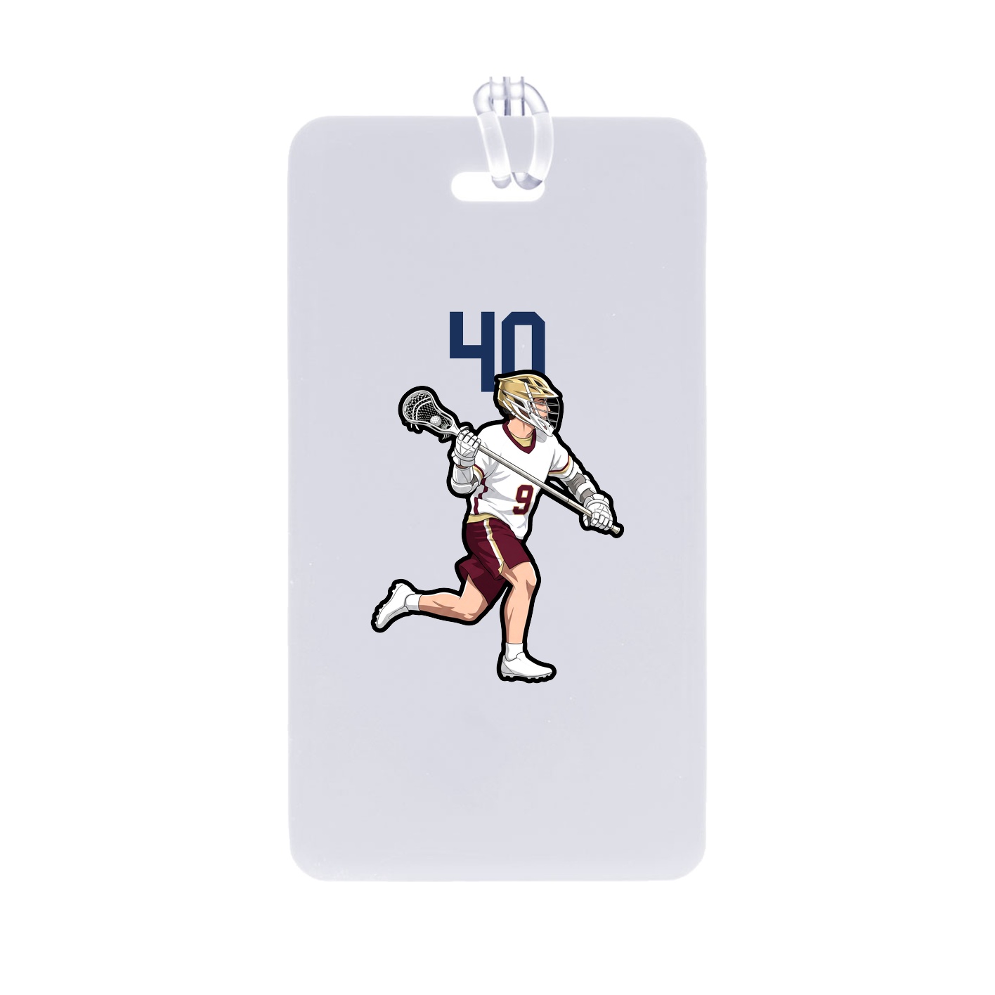Bag Tag — Number Top in Classic