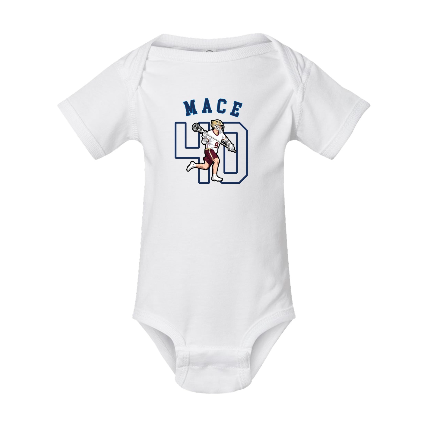 Baby Onesie — Shirsey Arch in White