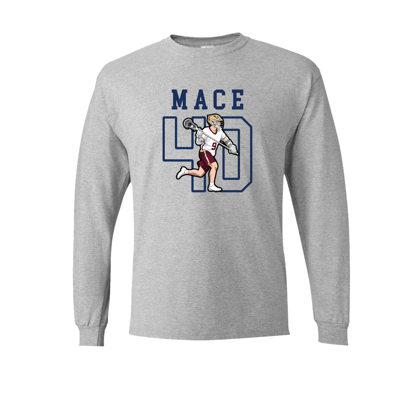 Long Sleeve Tee — Shirsey in Grey