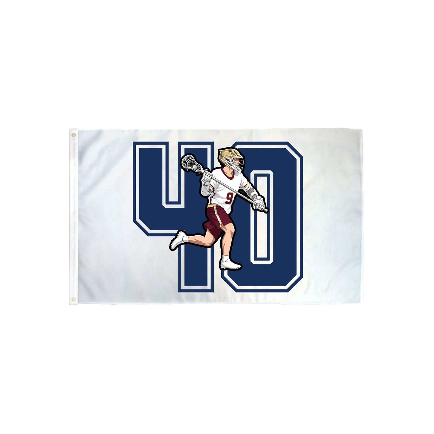 3x5 Flag — Number in Classic