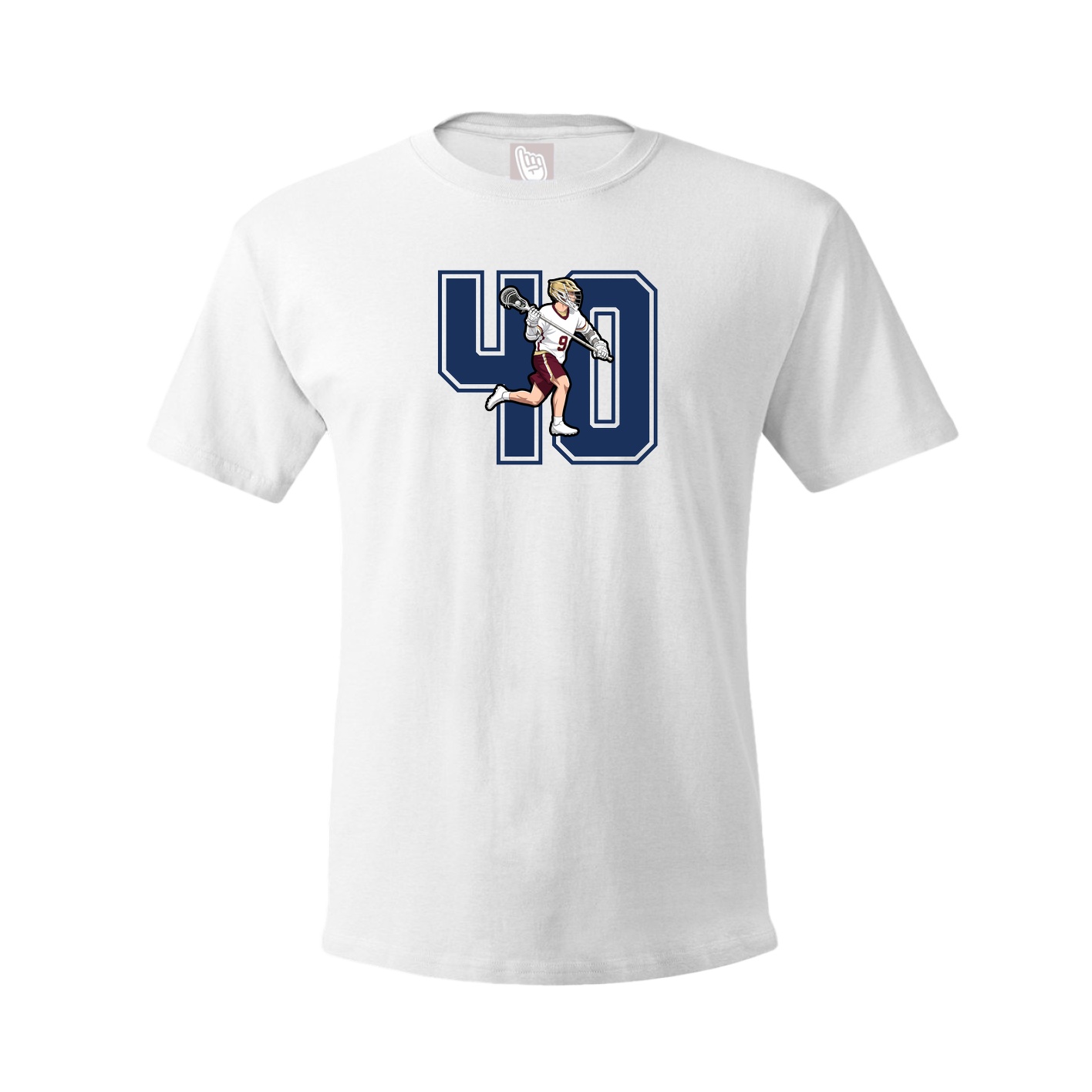 Tee — Number in White