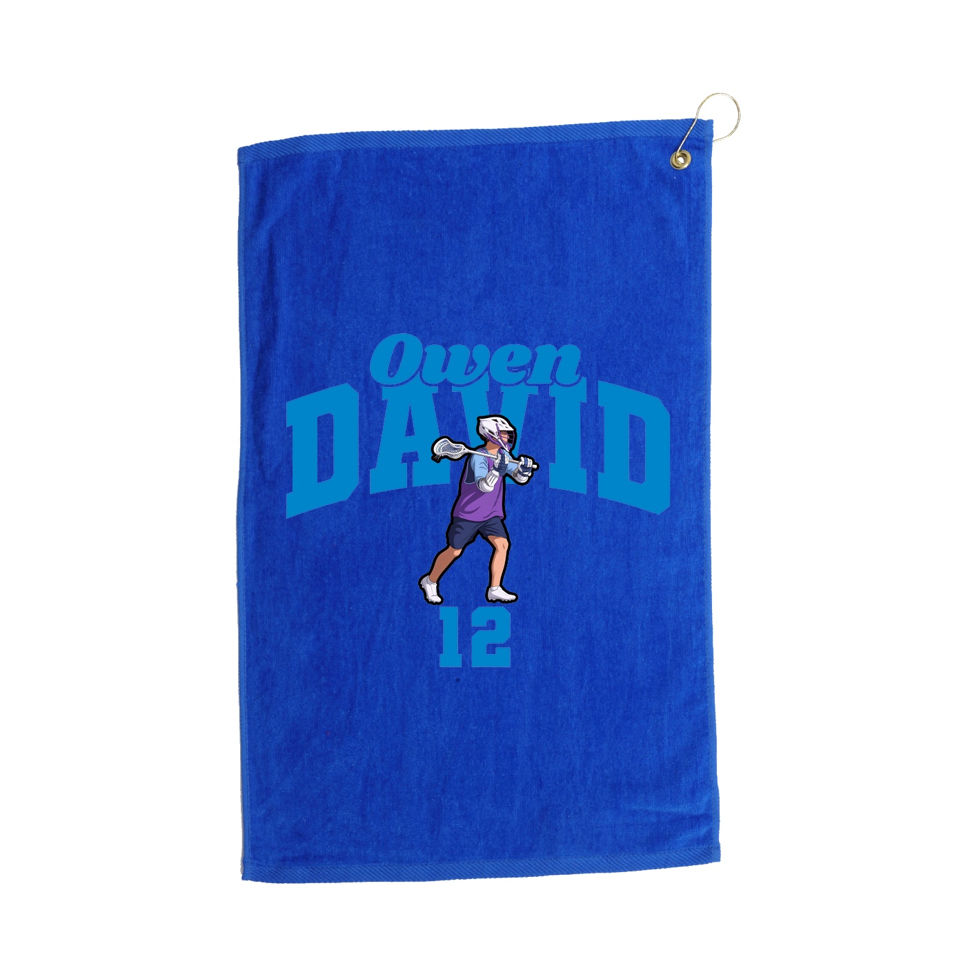 Golf Towel — Signature Arch in Royal