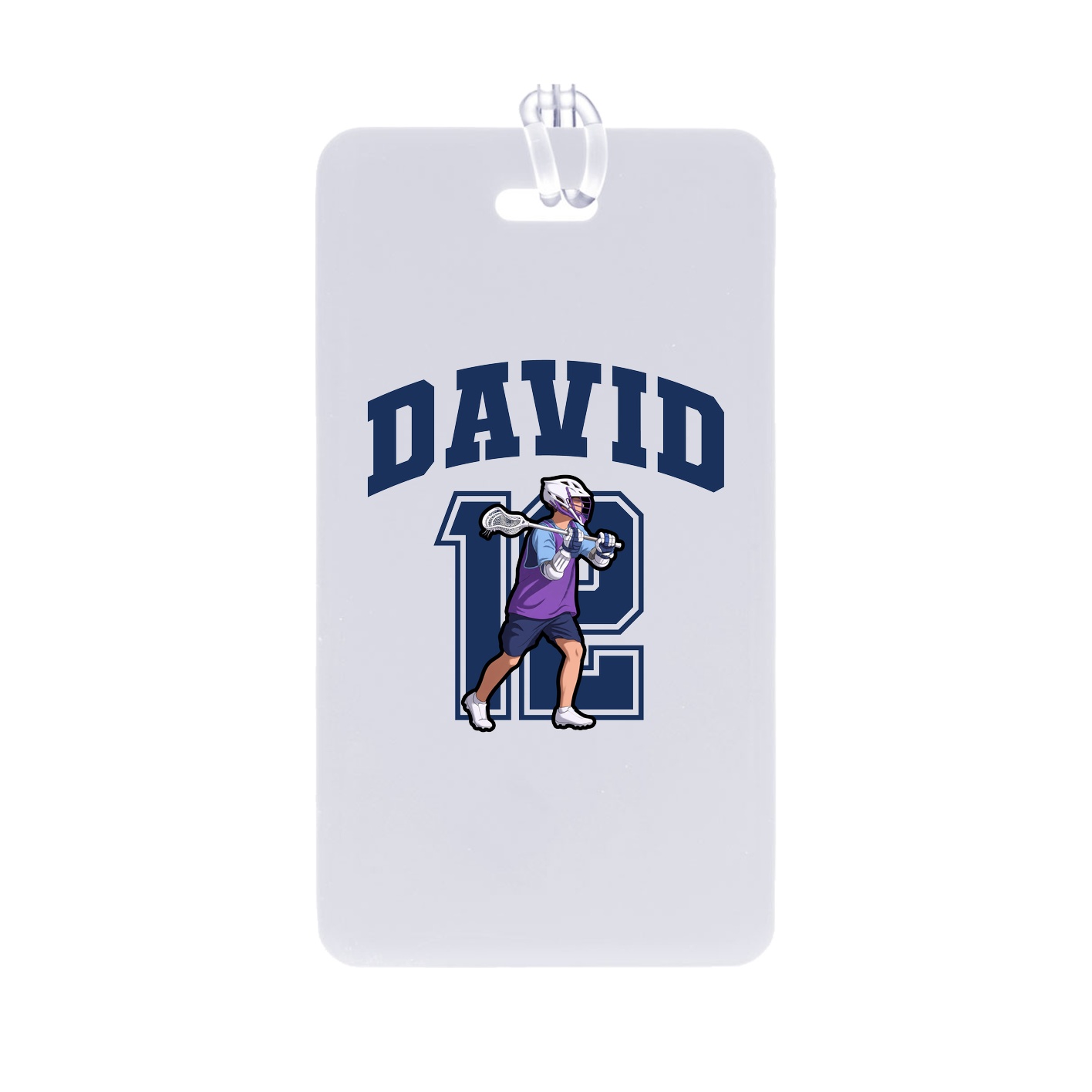 Bag Tag — Number in Classic