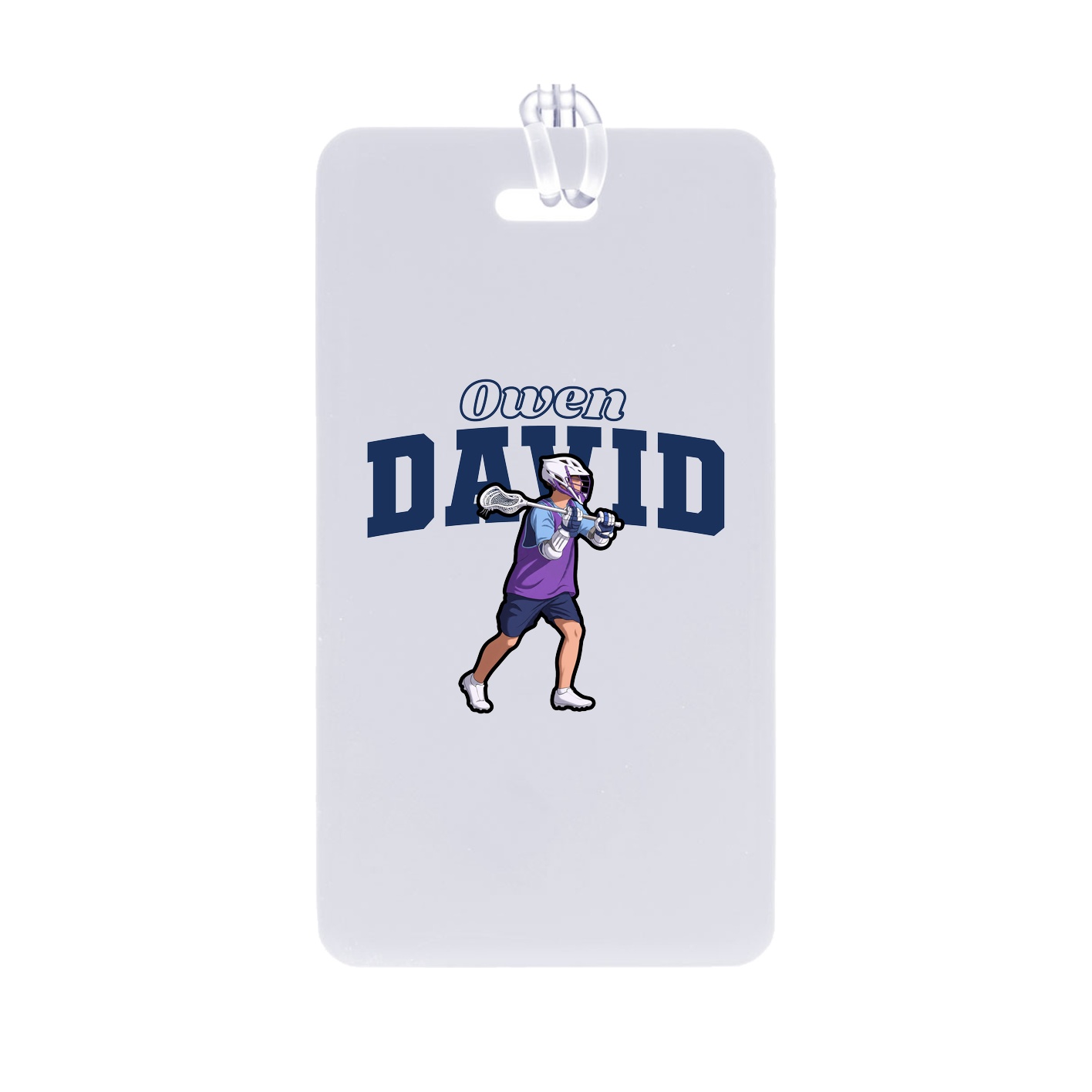 Bag Tag — Name Arch in Classic