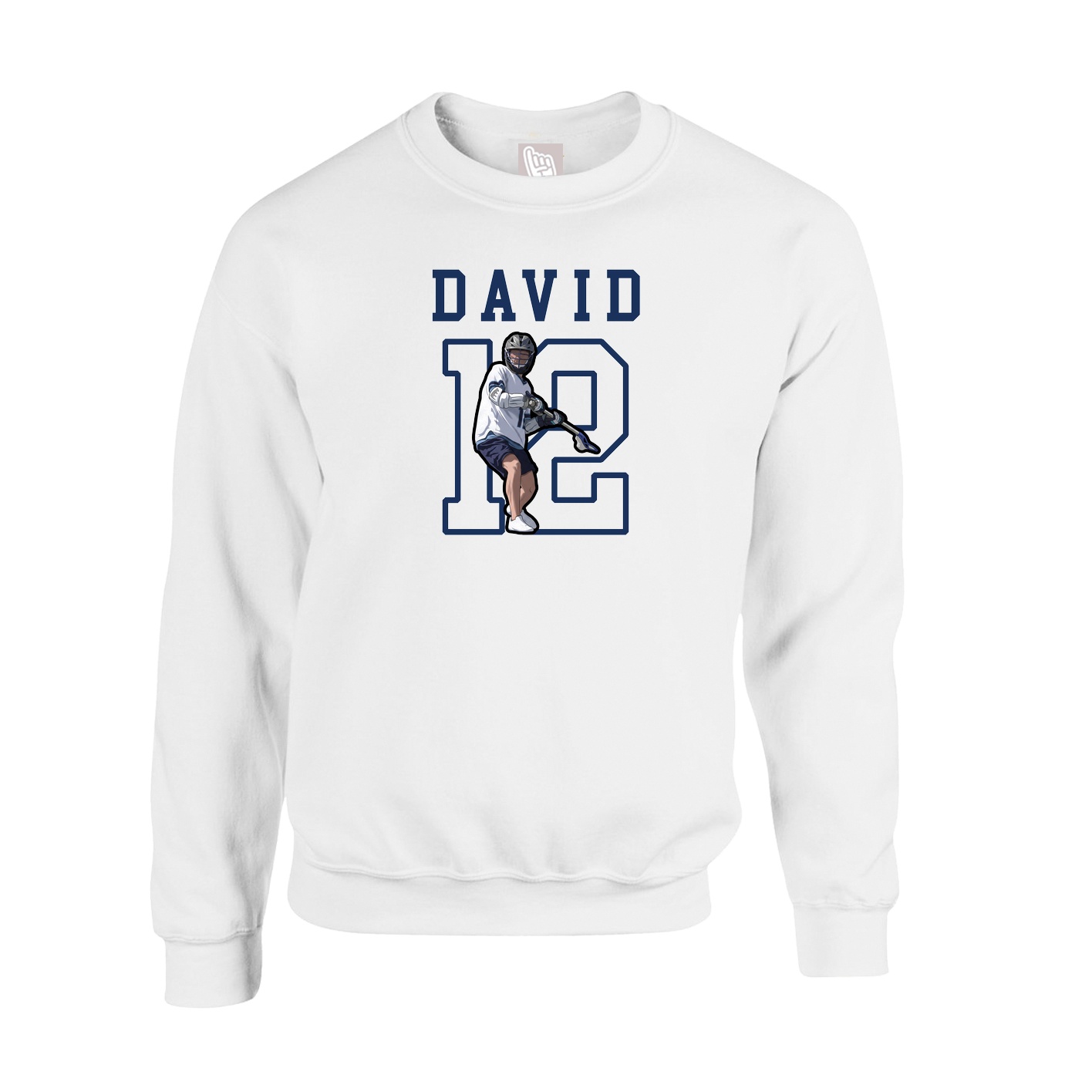 Fleece Crew — Shirsey in White