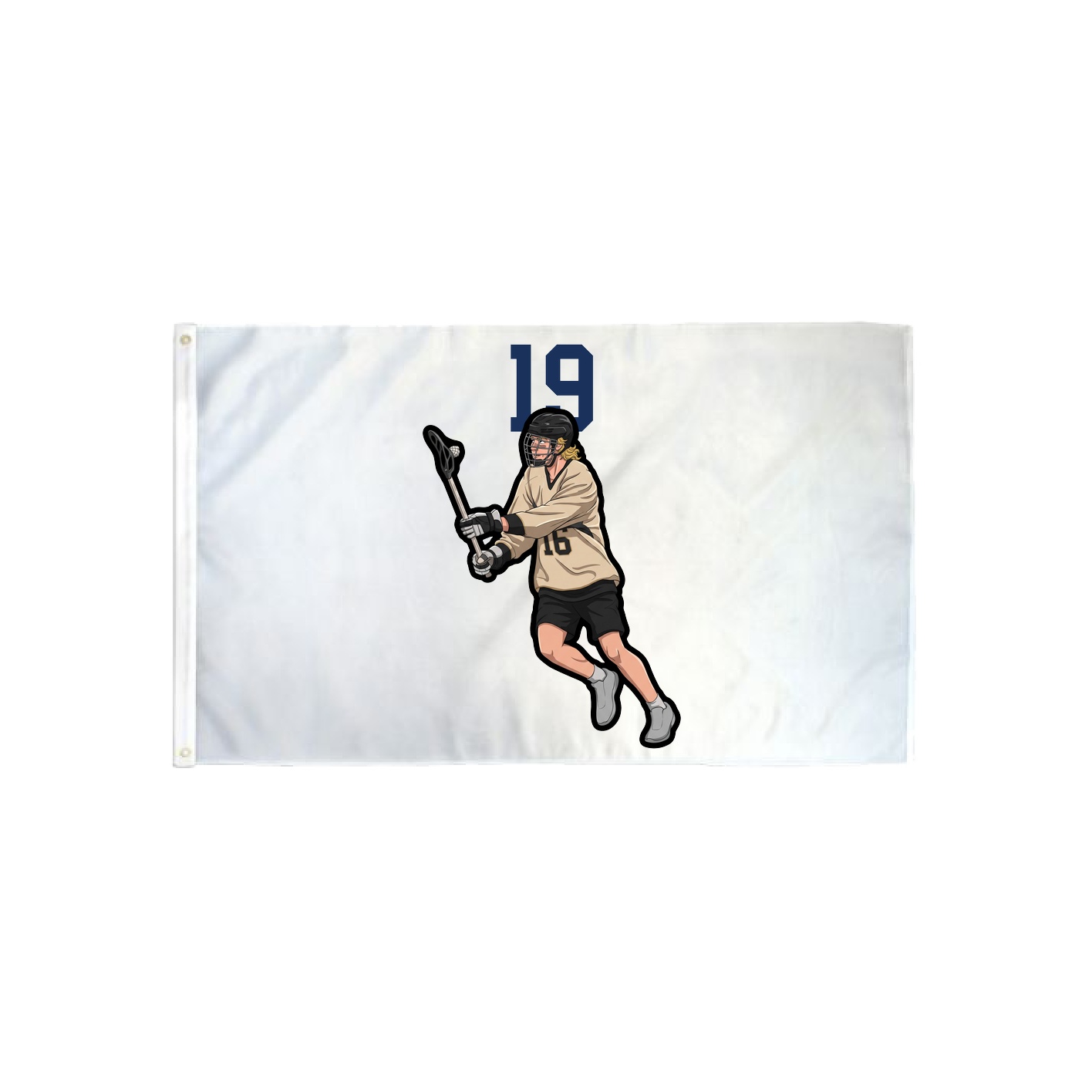 3x5 Flag — Number Top in Classic