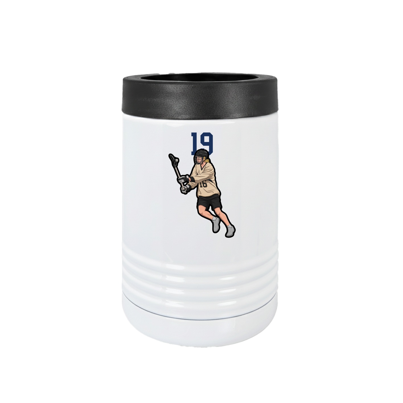 Beverage Holder — Number Top in White