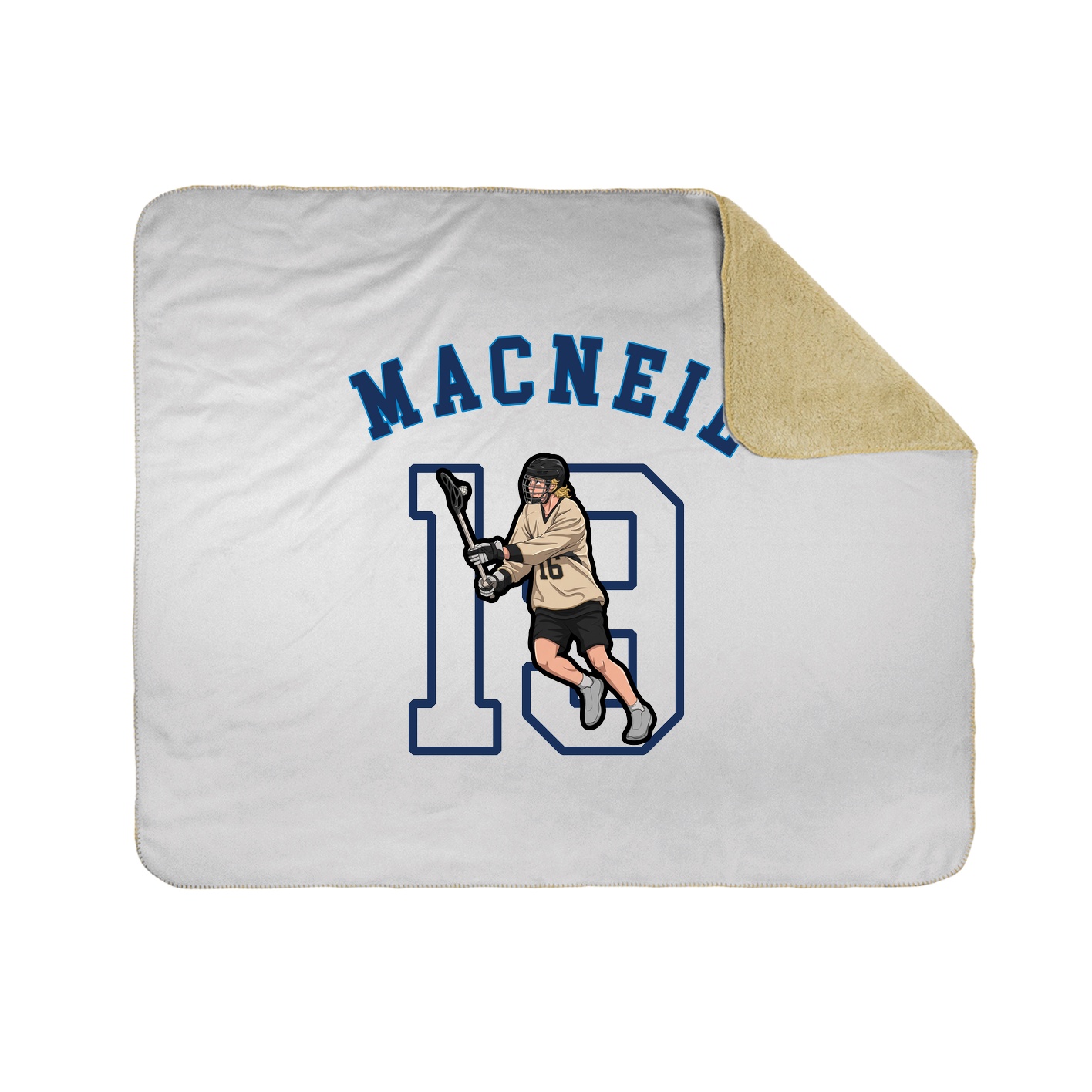 Throw Blanket — Shirsey Arch in White