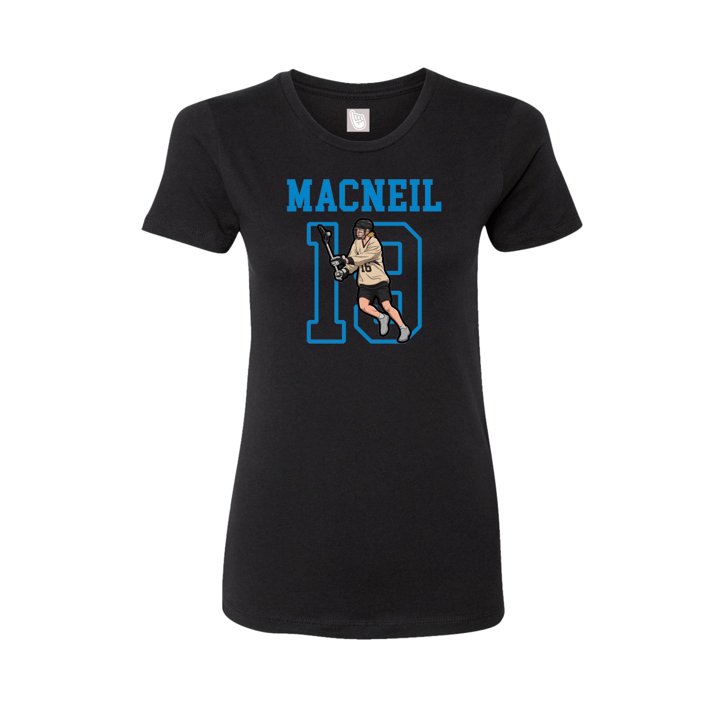 Fitted Women's Tee — Shirsey in Black