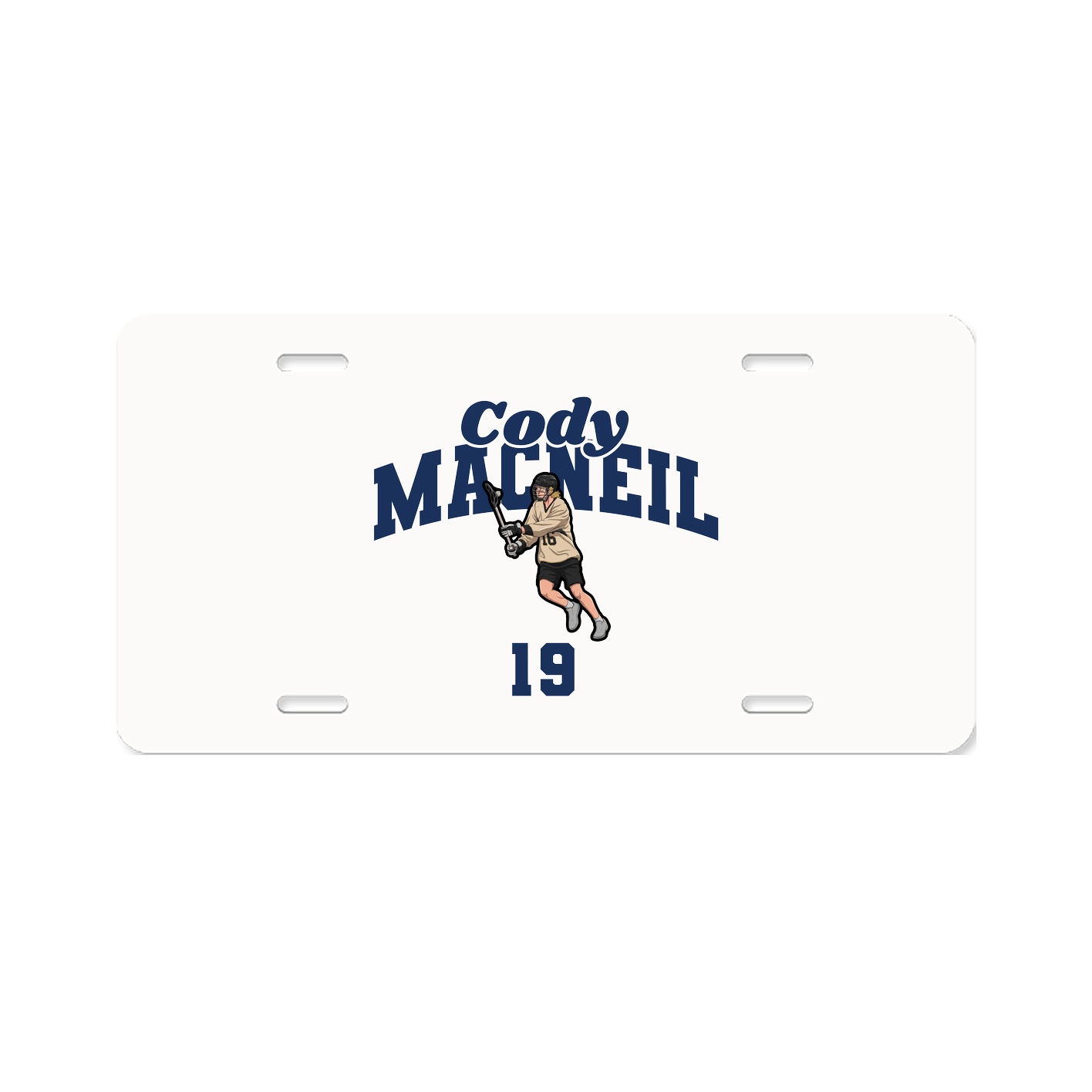 License Plate — Signature Arch in Classic