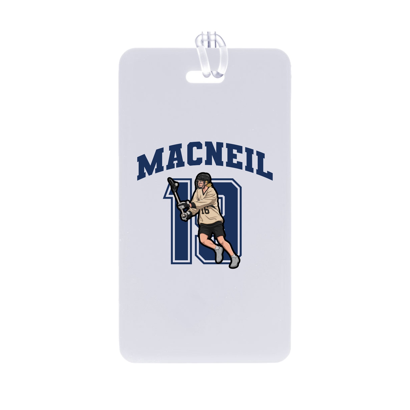 Bag Tag — Number in Classic