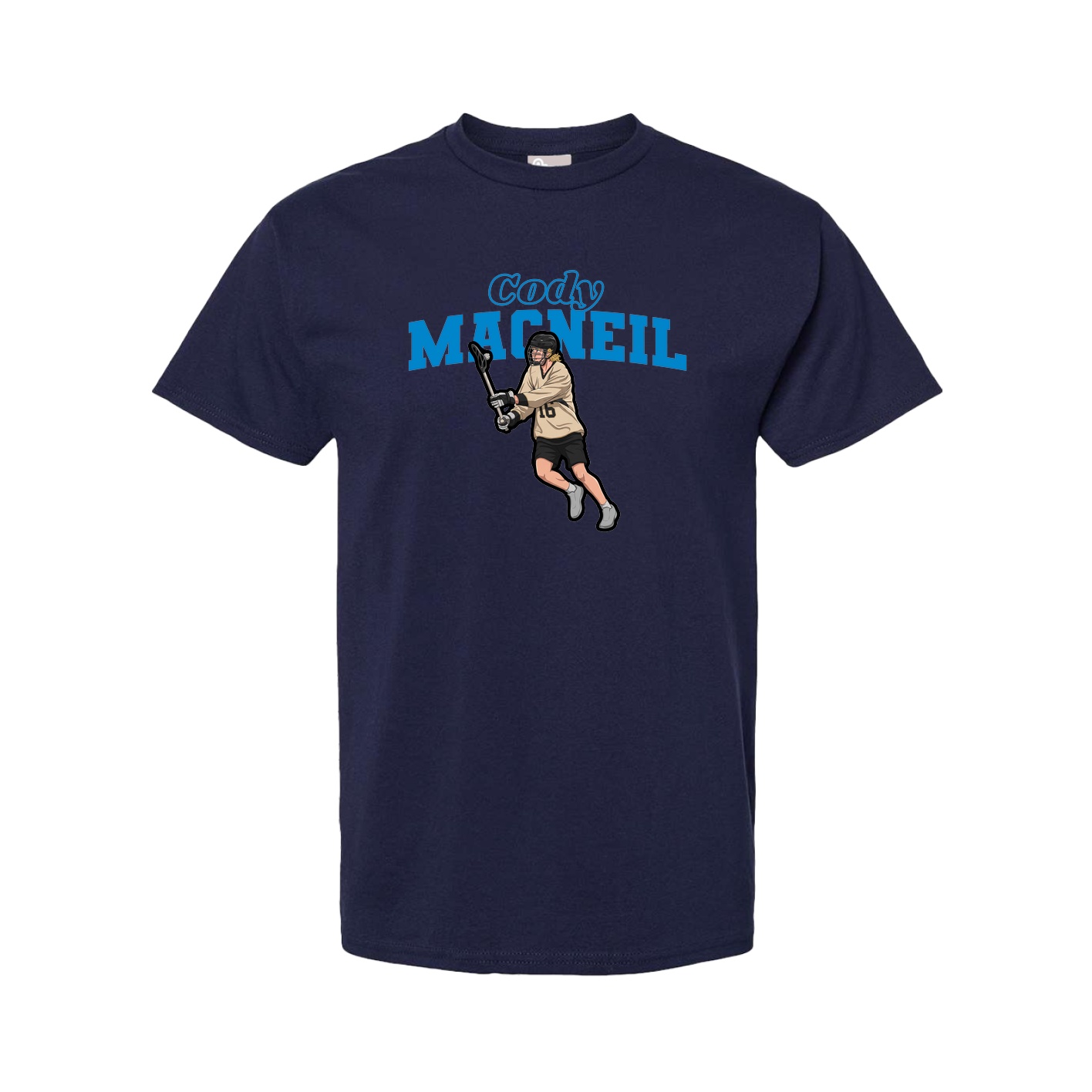 Tee — Name Arch in Navy