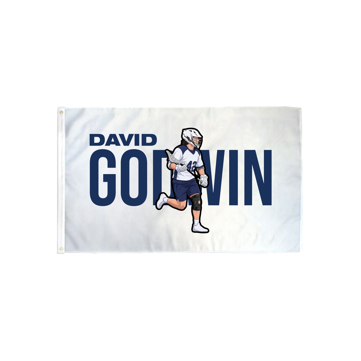 3x5 Flag — Player Name in Classic