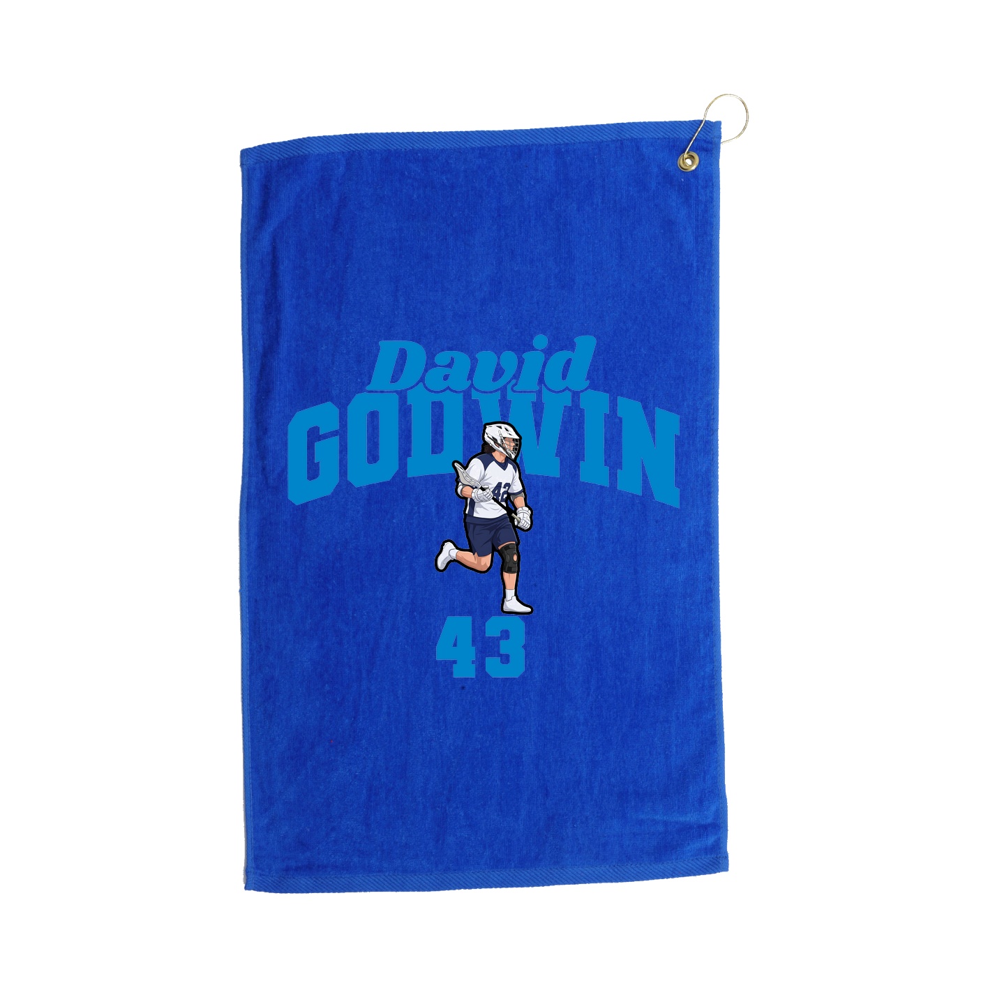 Golf Towel — Signature Arch in Royal