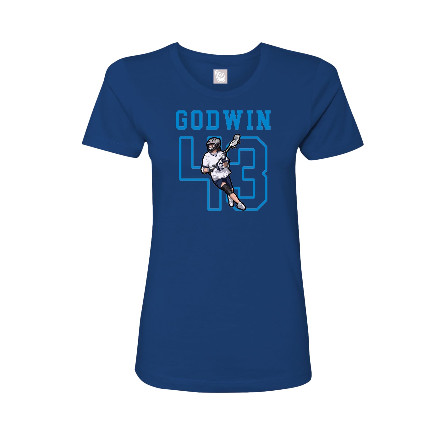 Fitted Women's Tee — Shirsey in Royal