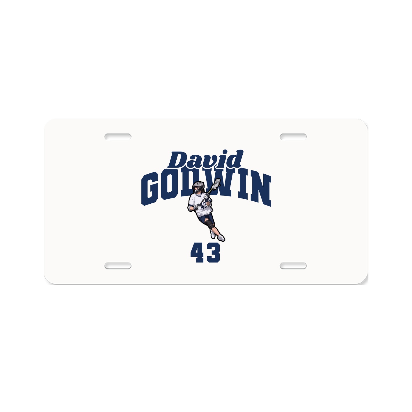 License Plate — Signature Arch in Classic