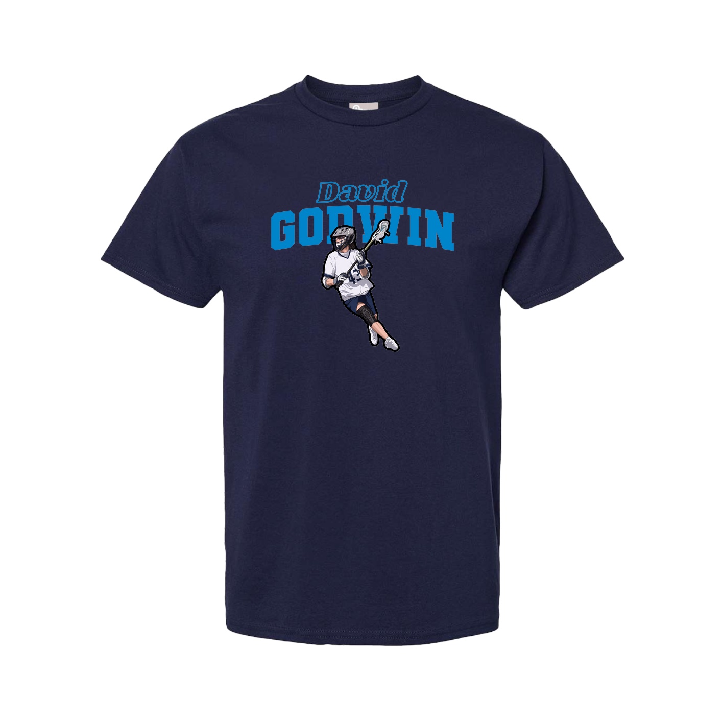 Tee — Name Arch in Navy