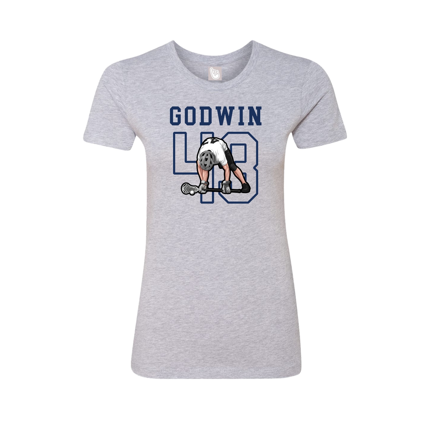 Fitted Women's Tee — Shirsey in Grey