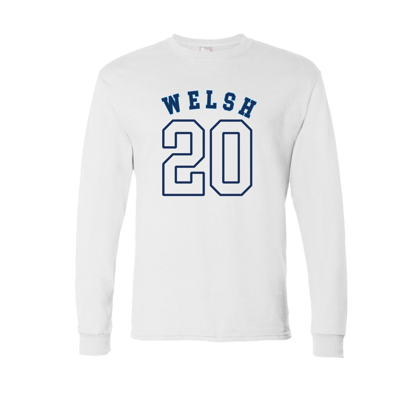 Long Sleeve Tee — Shirsey Arch in White