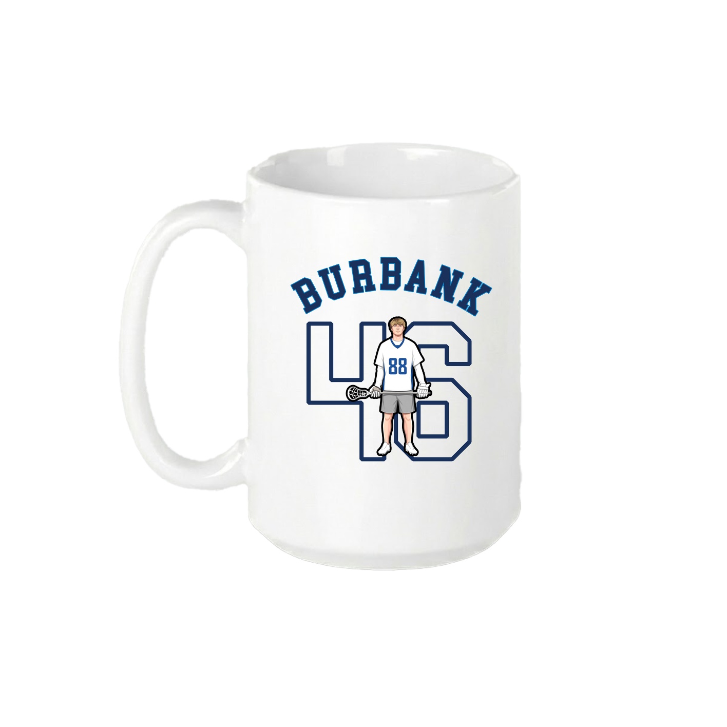 15oz Coffee Mug — Shirsey Arch in White