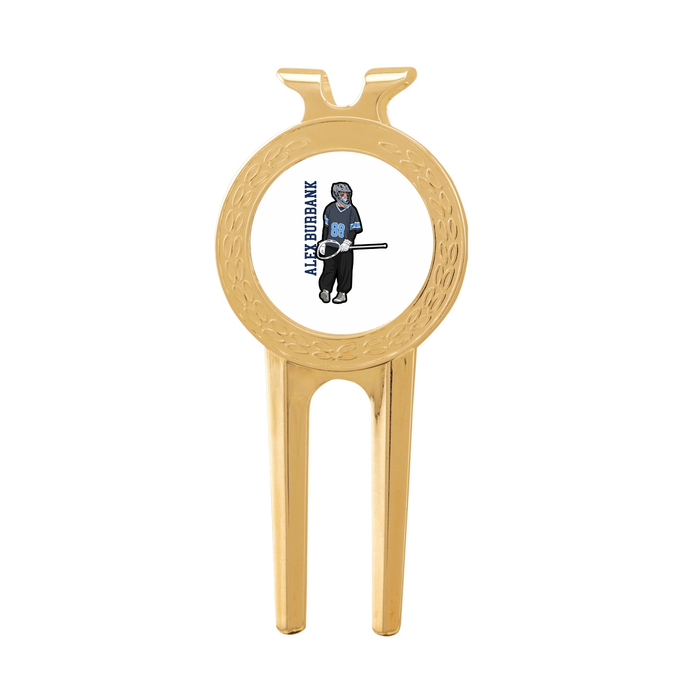 Divot Tool with Ball Marker — Name Vertical in Classic