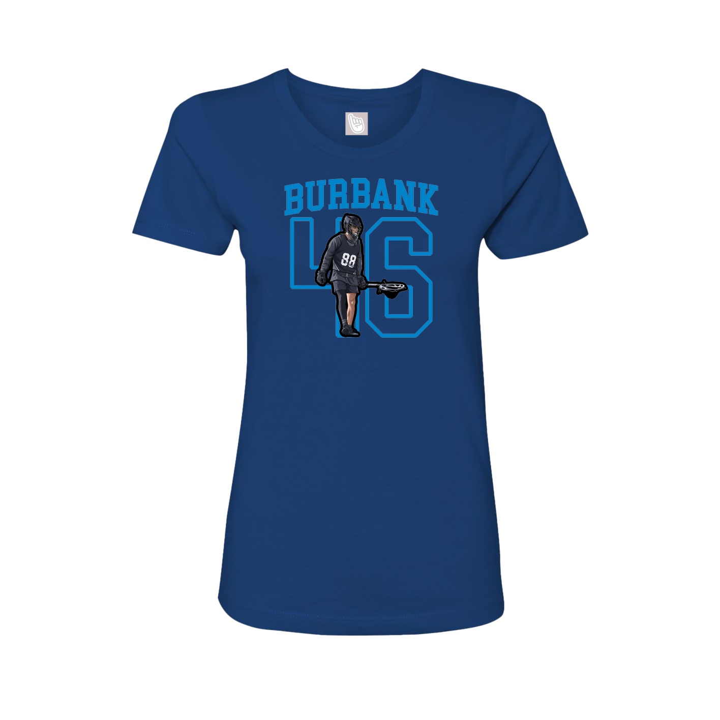 Fitted Women's Tee — Shirsey in Royal