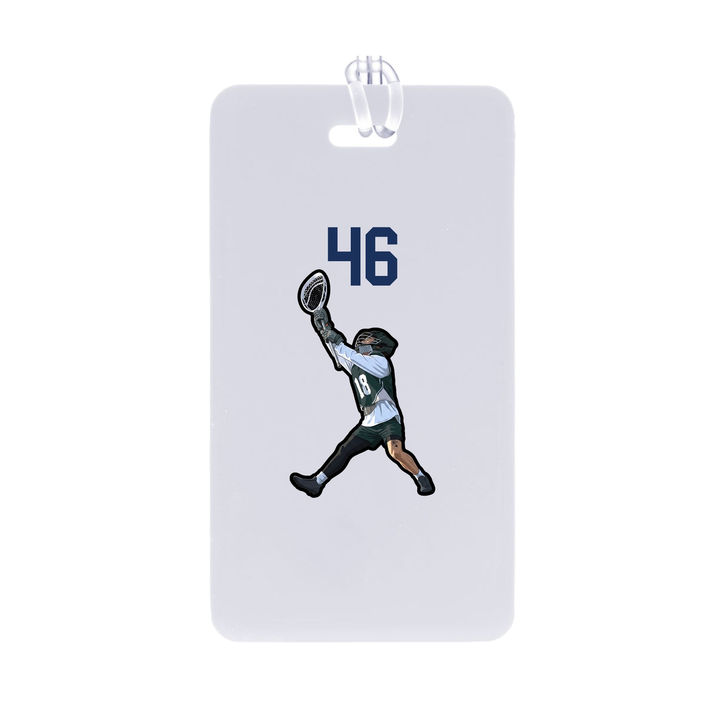 Bag Tag — Number Top in Classic