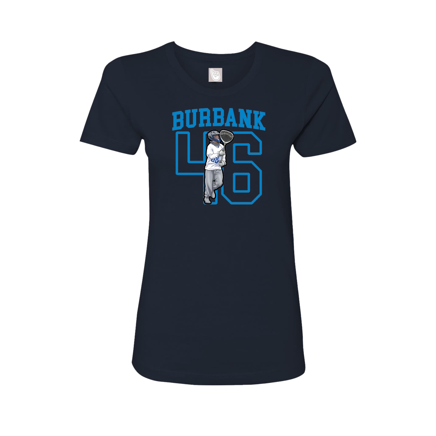 Fitted Women's Tee — Shirsey in Navy