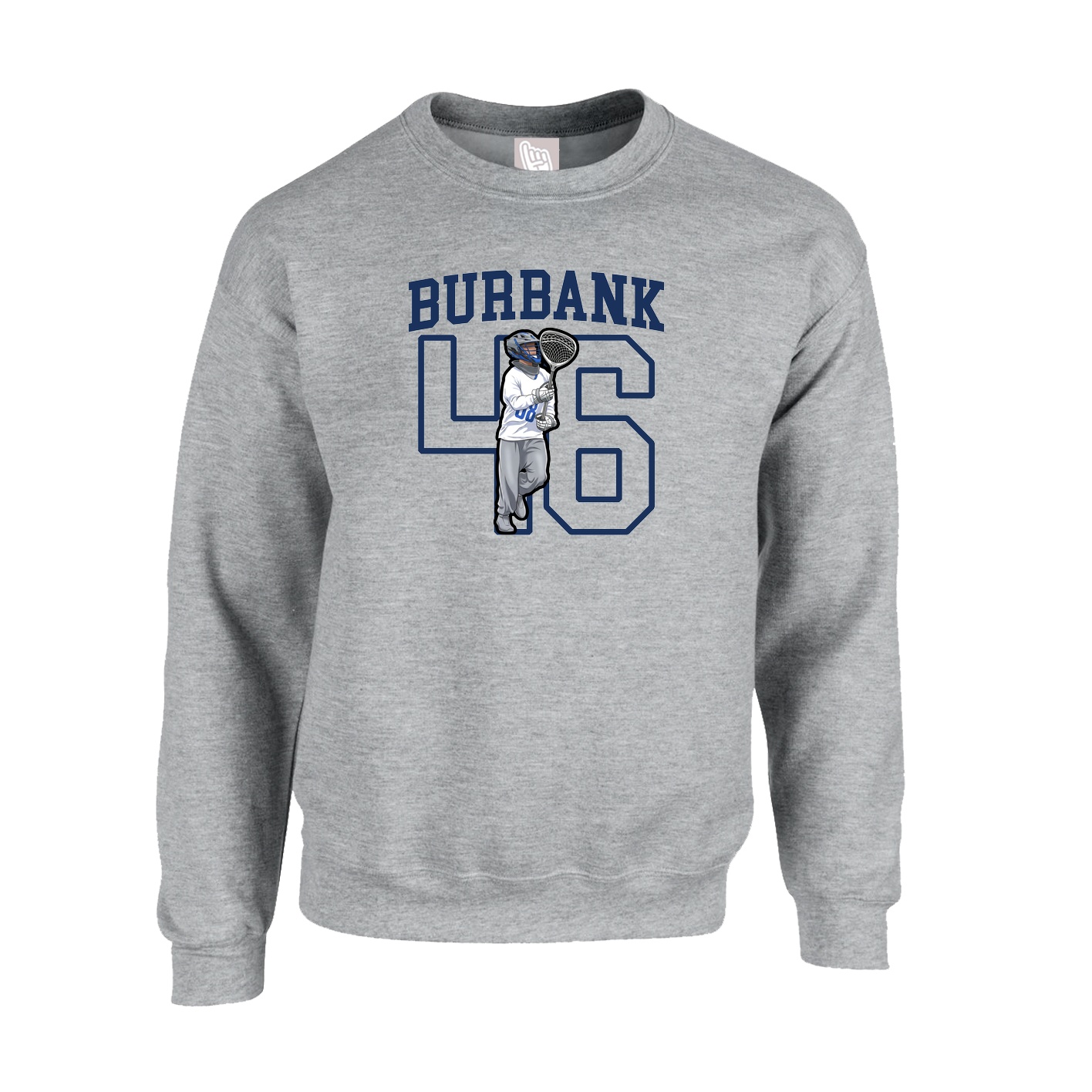 Fleece Crew — Shirsey in Grey