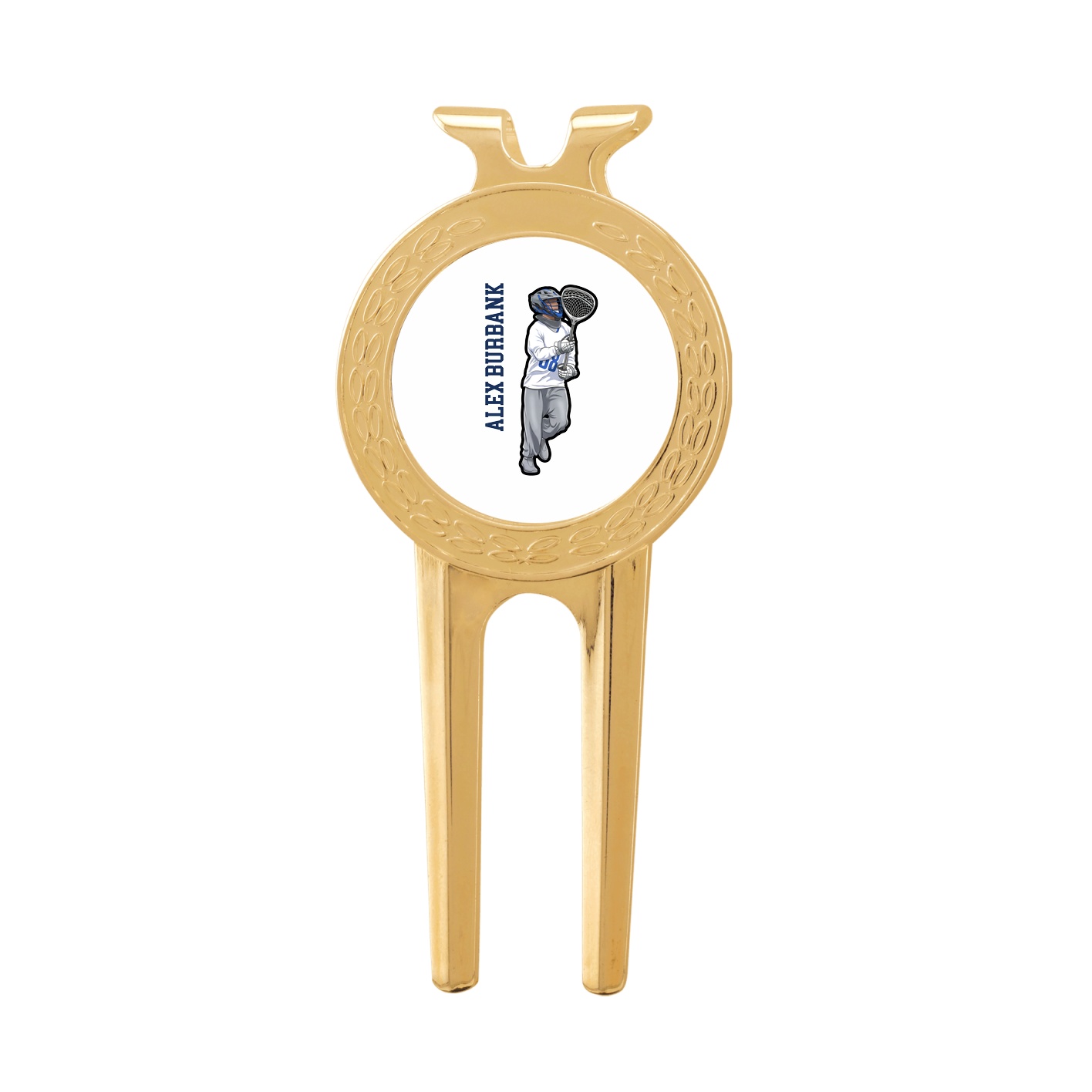 Divot Tool with Ball Marker — Name Vertical in Classic