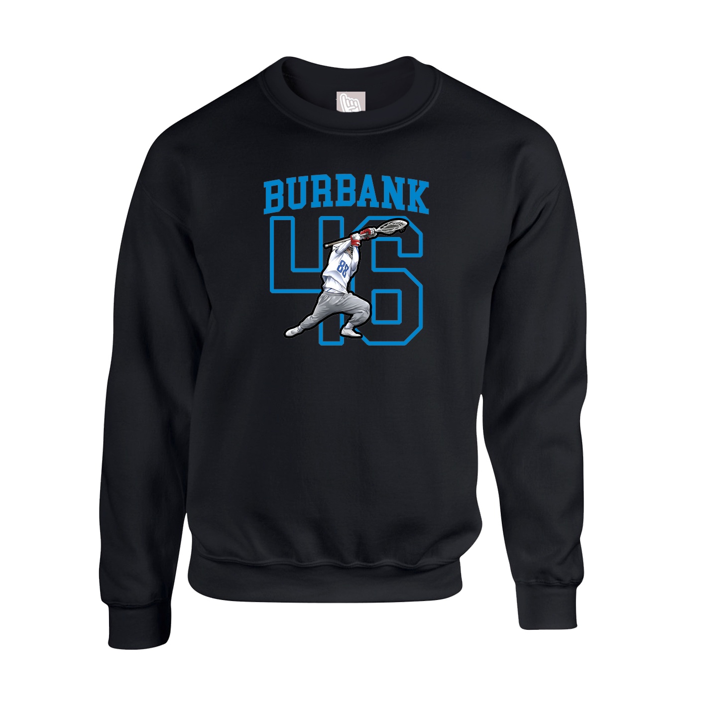 Fleece Crew — Shirsey in Black