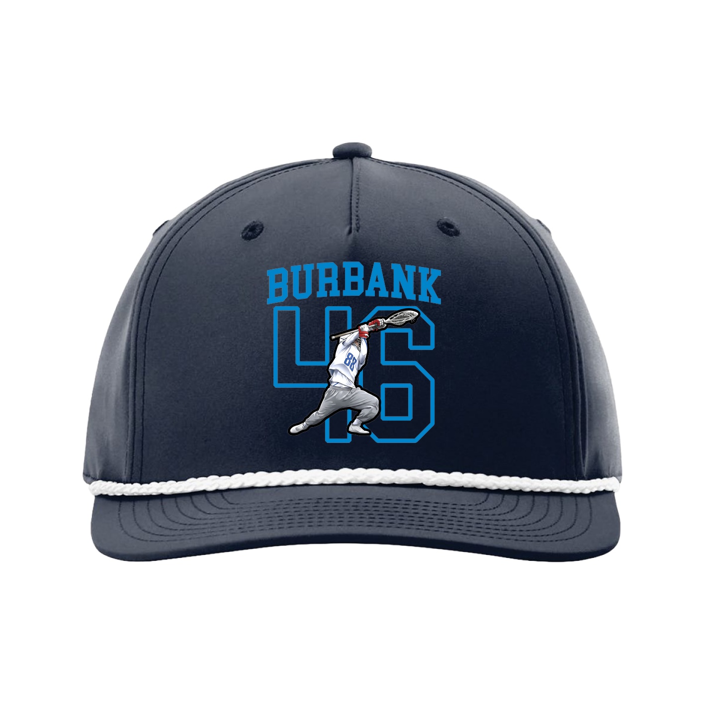 Five-Panel Classic Rope Cap — Shirsey in Navy