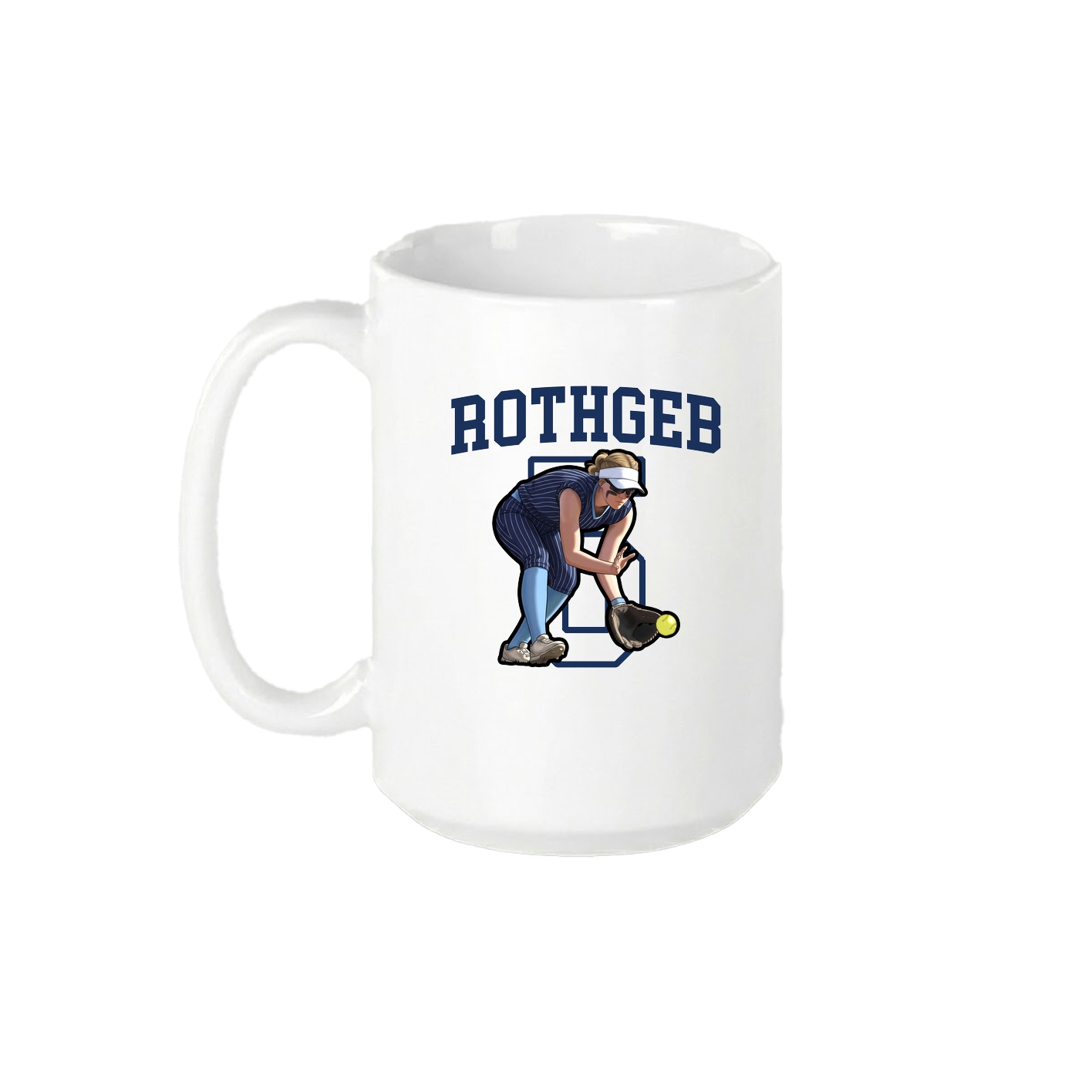15oz Coffee Mug — Shirsey in White