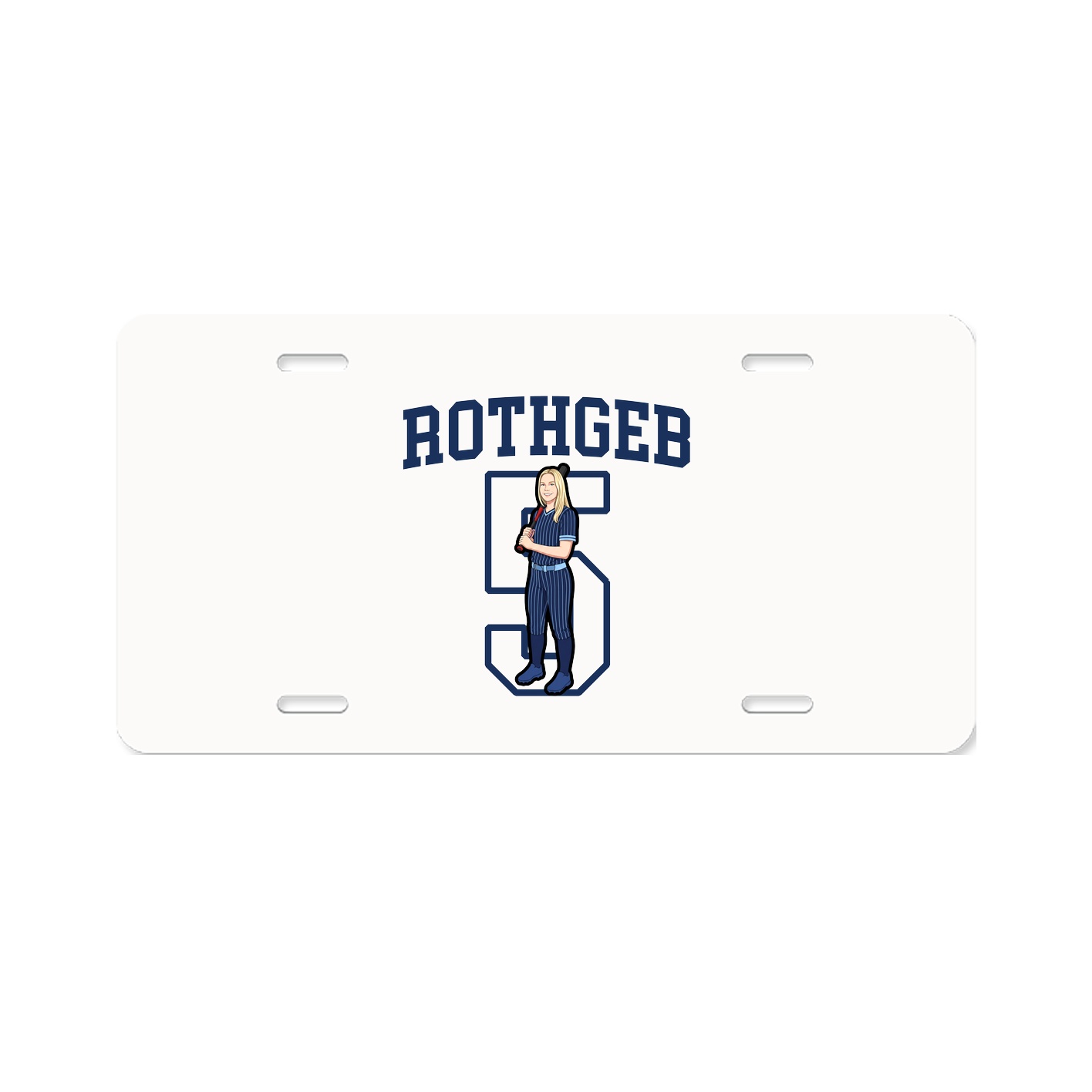 Aluminum License Plate