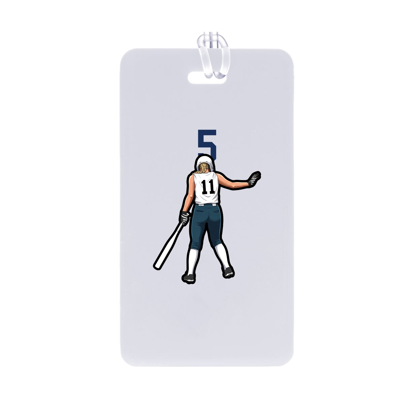 Bag Tag — Number Top in Classic