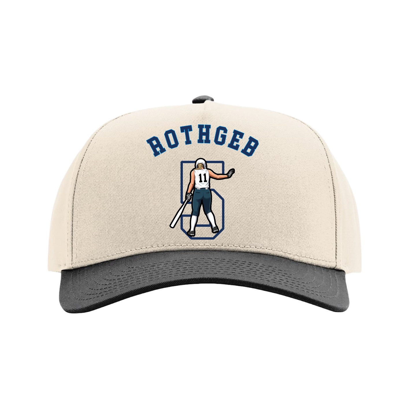 Full Fabric Five-Panel Champ Cap
