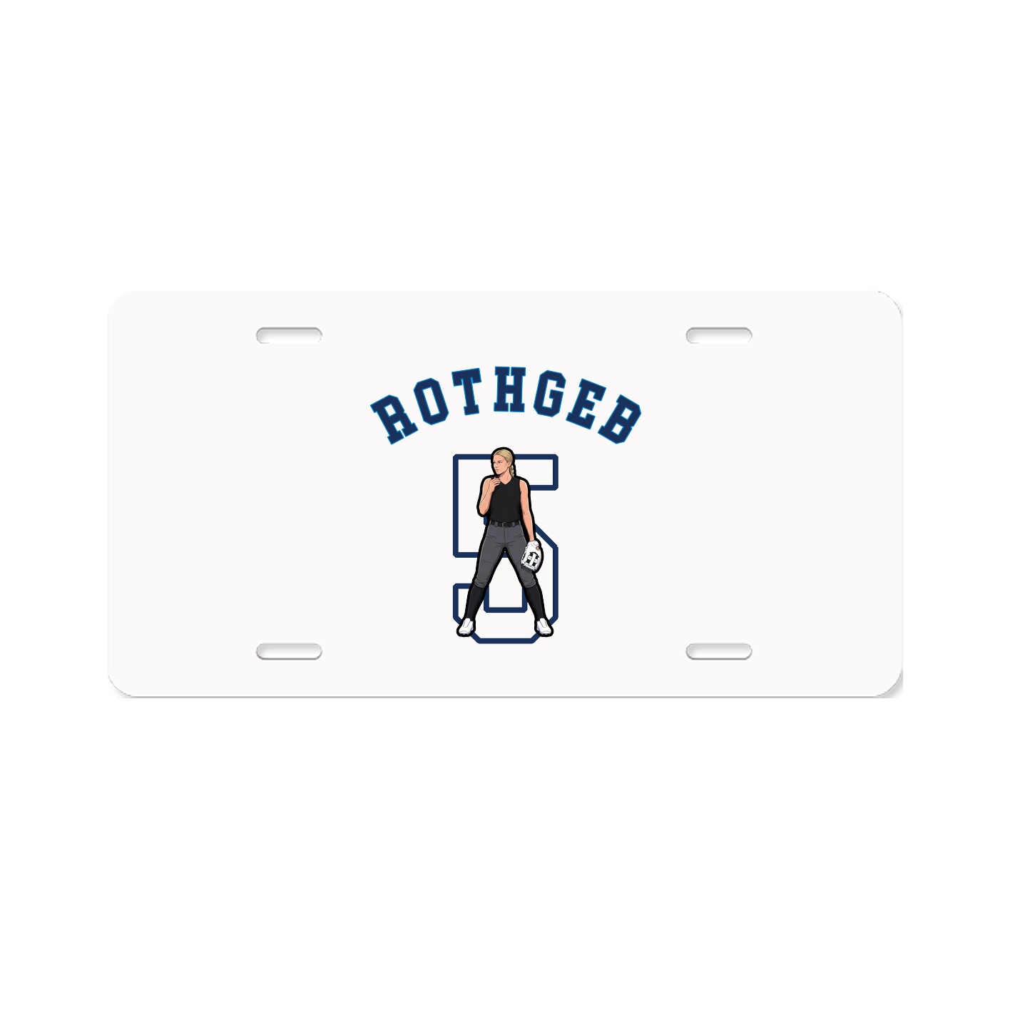 License Plate — Shirsey Arch in Classic