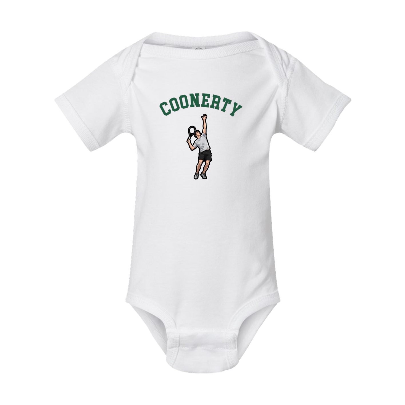 Baby Onesie — Shirsey Arch in White