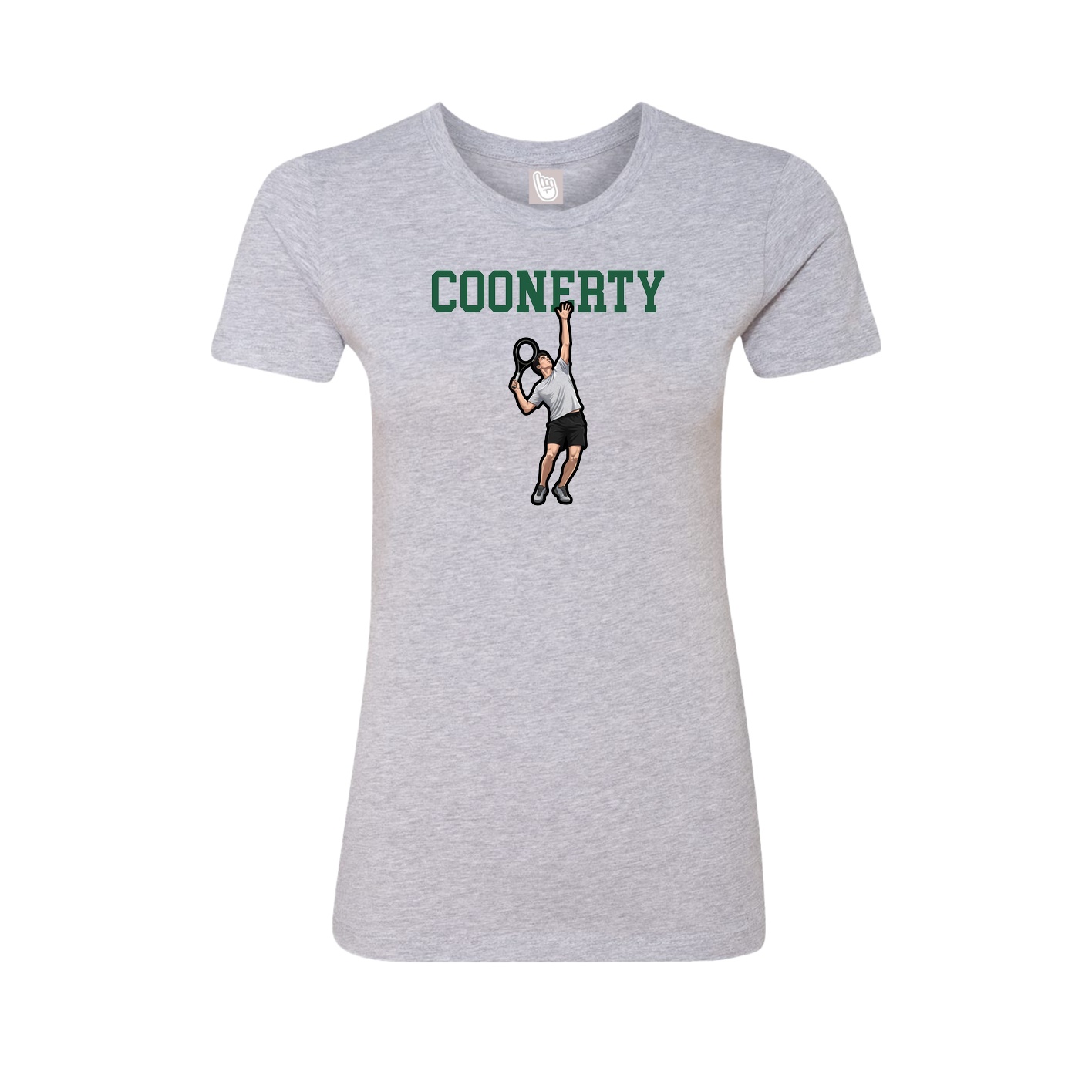 Fitted Women's Tee — Shirsey in Grey