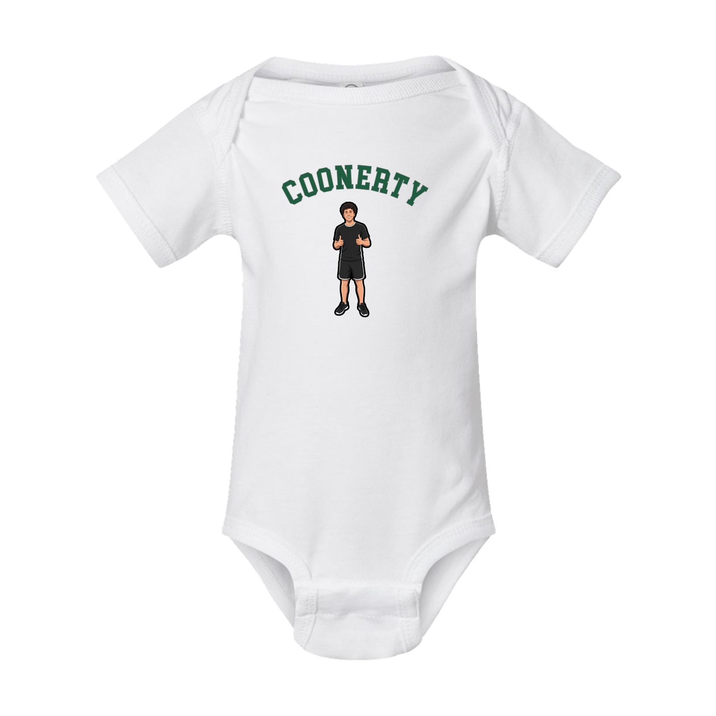 Baby Onesie — Shirsey Arch in White